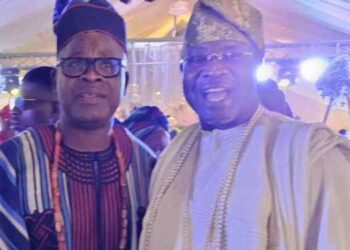 Mogaji Eegunjenmi Adekunle Busari Congratulates Dotun Sanusi on Elevation to Ajia Olubadan