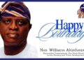 The GSMists Felicitates Hon. Williams Akin-Funmilayo on his Birthday Celebration