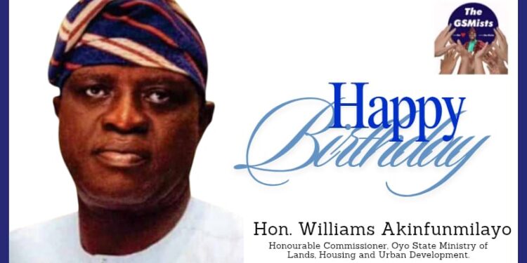 The GSMists Felicitates Hon. Williams Akin-Funmilayo on his Birthday Celebration