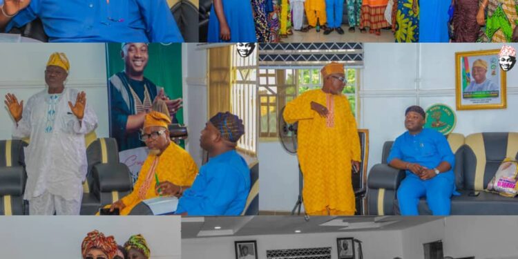 *‘A Chairman Like No Other’ — Ibadan North Market Leaders Sing Olufade’s Praises, Pledge Unwavering Support*