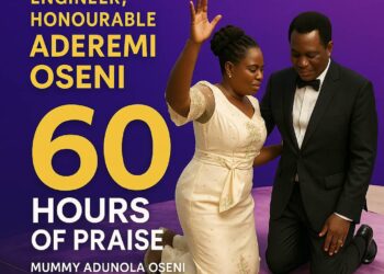 60 Hours of Praise to Honour Aderemi Oseni on 60th Birthday Begins