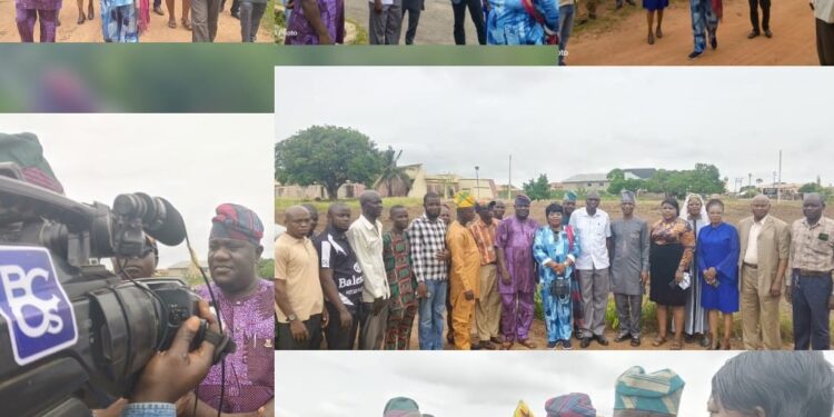 Breaking News: Twins Radio Project in Igboora Receives Major Boost as BCOS Conducts Site Inspection — Hon. Olusola Adeleke Commended for His Commitment.