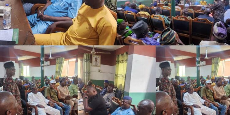 Photos News: Oyo PDP reconciles Saki West leaders, restates loyalty to Makinde