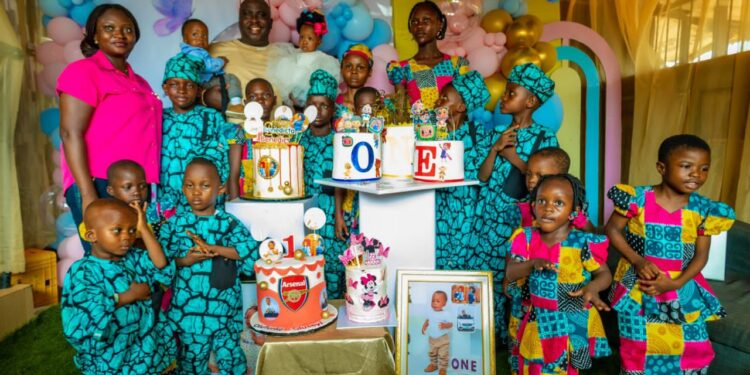 The Akika Family Marks Birthday with Host of Motherless Home
