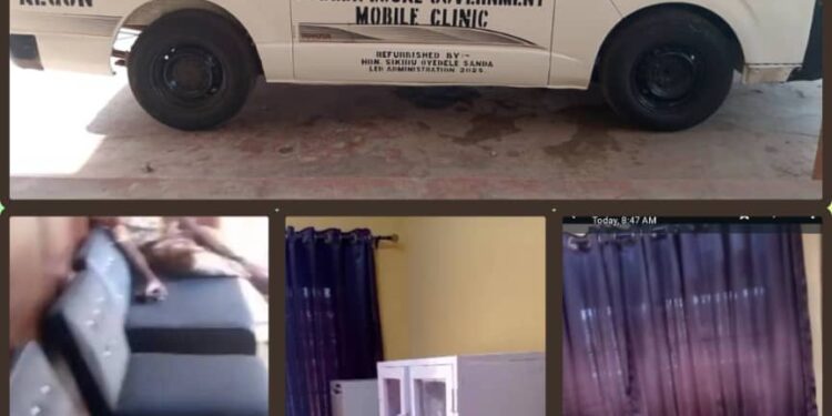 Egbeda LG Boss, Hon Sanda Commissions Refurbished LG’s Staff Clinic at Egbeda Secretariat