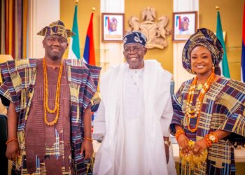 PHOTOS: Tinubu receives Alaafin of Oyo at State House