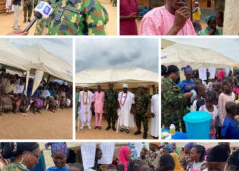 Lagelu Chairman, Hon. Kamorudeen Commends NAF on Commitment to Community Service as Force Marked 61st Anniversary with Medical Outreach in Ejioku