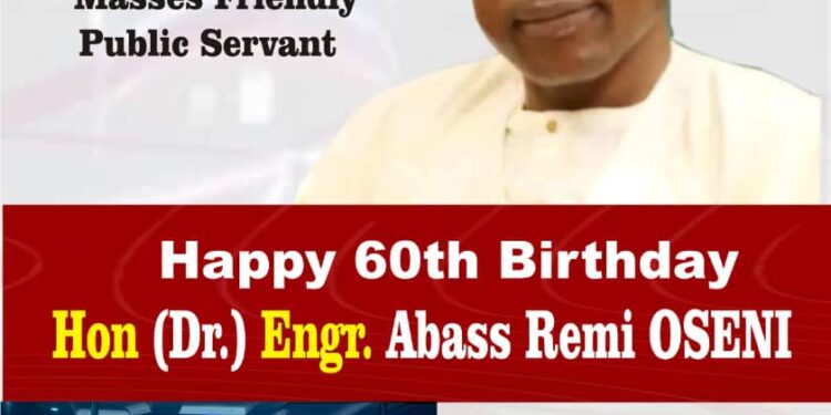 Remi Oseni Diamond jubilee age: We celebrate an enigma, a prodigious gift to humanity @60