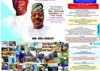IBSWLG Councillors Celebrate Chairman Akande and Vice Chairman Adigun on Four-Year Anniversary