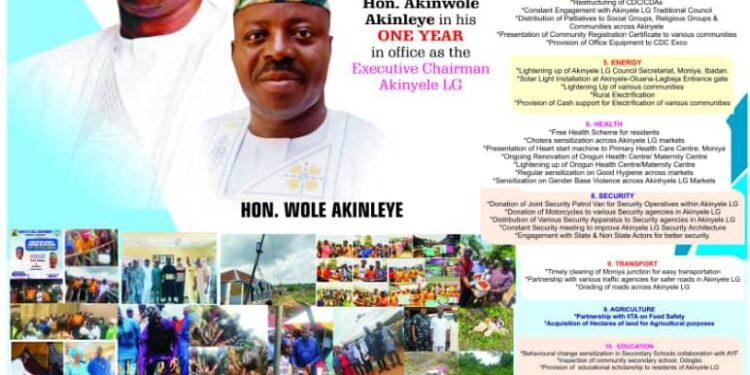IBSWLG Councillors Celebrate Chairman Akande and Vice Chairman Adigun on Four-Year Anniversary