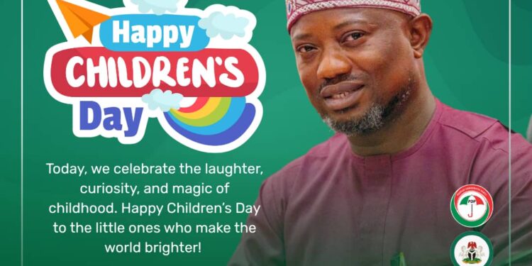 Children’s Day: “You Are The foundation Of Every Great society” – Oyo Lawmaker, Hon. Babajide Gabriel Celebrates Children