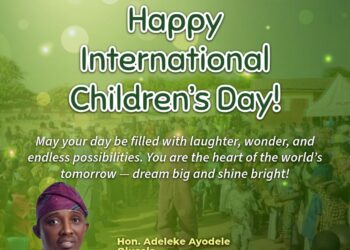 Children’s Day: Hon. Adeleke Ayodele Olusola Reaffirms Commitment to Child Welfare in Ibarapa Central.