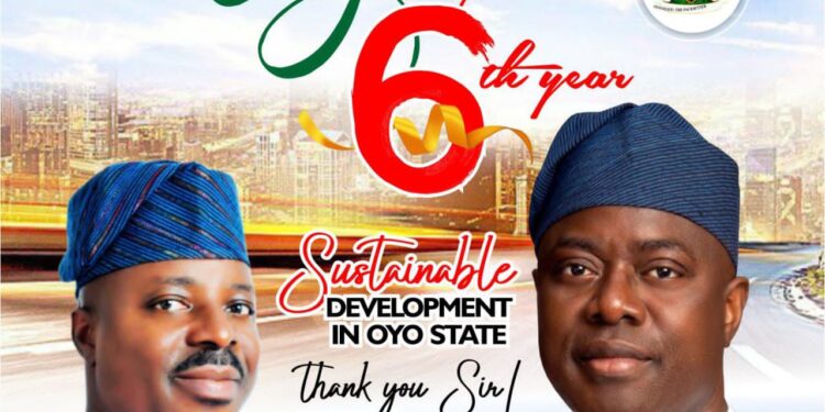 Oyo Lawmaker, Hon. Wale Canada, Applauds Governor Seyi Makinde’s Six Years of Transformative Leadership
