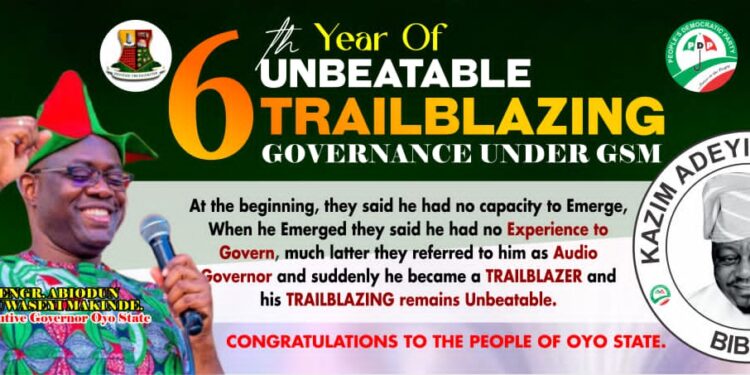 Six Years of Transformational Leadership: Oyo Lawmaker, Hon. Comforter Lauds Gov. Makinde’s Achievements