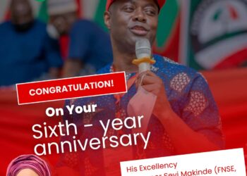Yeye Abosede Modinat Adedibu Felicitates Governor Seyi Makinde on Six Years of Transformative Leadership