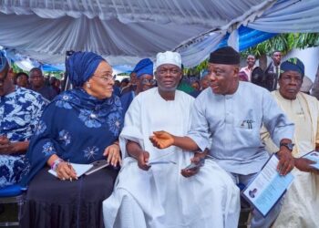 Adelabu Absent as Top APC Leaders Attend Ajimobi Memorial; Intra-Party Tensions Boil Over Ahead of 2027