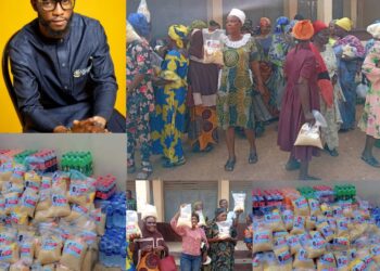 Eid Kabir: Hon. Sarafadeen Adebimpe Gifts Constituent Rice and Cash (PHOTOS)