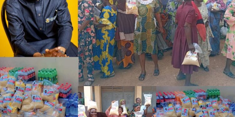 Eid Kabir: Hon. Sarafadeen Adebimpe Gifts Constituent Rice and Cash (PHOTOS)