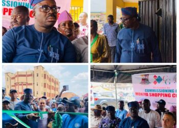 BREAKING: Hon. Akinwole Akinleye Commissions Ultramodern Moniya Shopping Complex; A Catalyst for Economic Development in Akinyele LG