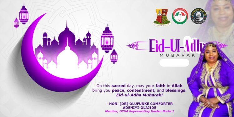 Eid-El-Kabir Mubarak: Oyo Youth Agency Chair Adebowale Extends Greeting to Muslim Ummah