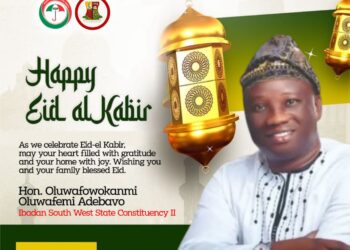 Eid-El-Kabir Mubarak: Oyo Youth Agency Chair Adebowale Extends Greeting to Muslim Ummah