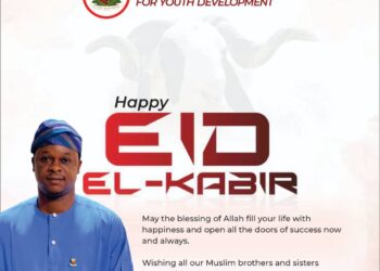 Eid-El-Kabir Mubarak: Oyo Youth Agency Chair Adebowale Extends Greeting to Muslim Ummah