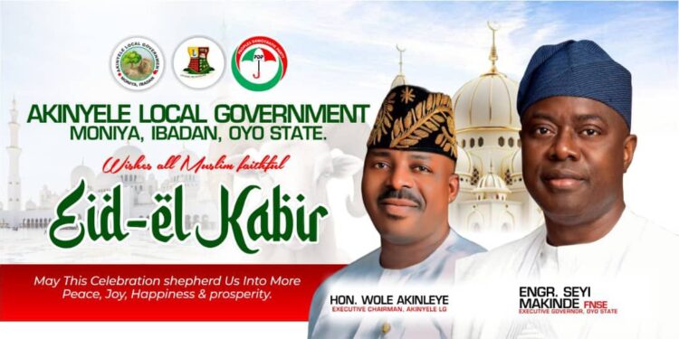 Eid al-Adha : Hon. Kehinde Akande Urges Muslim Ummah to Embrace Love, Peace