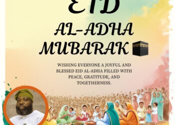 Eid el Kabir Message from Hon. Mogbonjubola, the Honourable Commissioner for Public Works