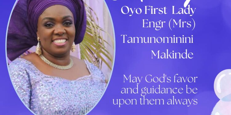 IBSWLG Chairman, Akande Felicitates Oyo First Lady on Birthday