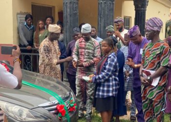 IBSWLG Chairman , Akande Strengthens Legislative Leadership with Official Vehicle
