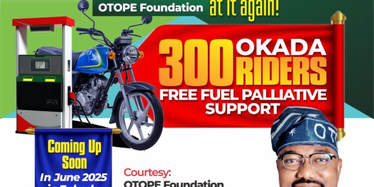 Dr. OTOPE Responds to Public Demand with Second Wave of Fuel Relief for Egbeda Riders   …Extension covers Olodo and surrounding communities following overwhelming demand