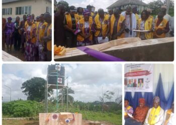 Ibadan Hilltop Lions Club Donates Borehole Facility to Jericho Nursing Home to Improve Hospital Hygiene, Patient Care        …As Dr. Fagbemi lauded Lions Club for humanitarian support, partnership with Oyo State government 