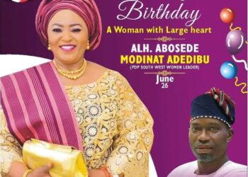 Agboworin Felicitates Alhaja Bosede Adedibu On Birthday Anniversary