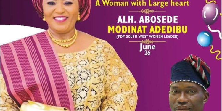 Agboworin Felicitates Alhaja Bosede Adedibu On Birthday Anniversary