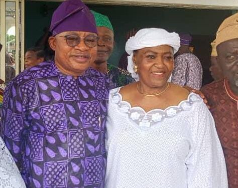 Birthday Felicitation: Oloye Adegoke Celebrates Alhaja Abosede Adedibu