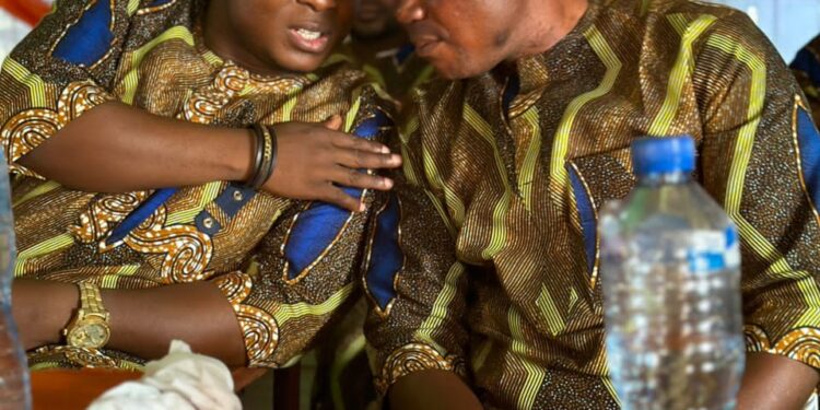 Birthday: Ibarapa North chair, Akorede Lateef Celebrates with Vice Chairman Hon Olubisi Akande on his birthday 