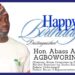 Birthday: The GSMists Celebrate a Selfless and Performing Lawmaker, Hon. Abass Adigun Agboworin @ 55