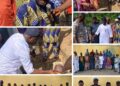 Chairman Kamorudeen, Hon. Akintunde Emmanuel and Vice-Chairman Sodiq Olayinka Lead Historic Initiative as Lagelu North LCDA Breaks Ground for Permanent Secretariat