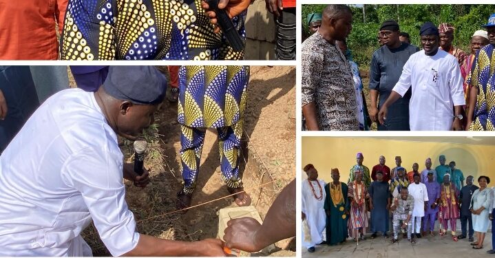 Chairman Kamorudeen, Hon. Akintunde Emmanuel and Vice-Chairman Sodiq Olayinka Lead Historic Initiative as Lagelu North LCDA Breaks Ground for Permanent Secretariat