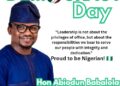 Democracy Day Celebration: Oyo Lawmaker Hon. Babalola Abiodun, PhD. Celebrates Nigerian Citizens, Prays for a Better Nigeria*