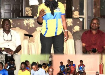 Oyo Sports Commissioner, Adegoke Storm Asaba, Charges Crown FC to Victory Against Osun United