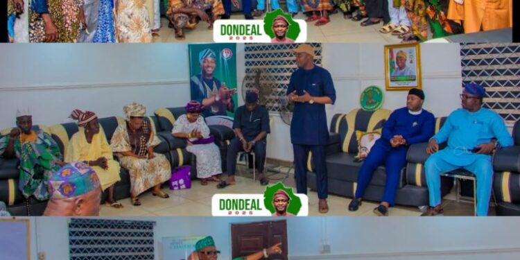 August 16 Bye-election: Ibadan North Market Leaders Endorse PDP Candidate, Hon. Folajimi Oyekunle (DON)