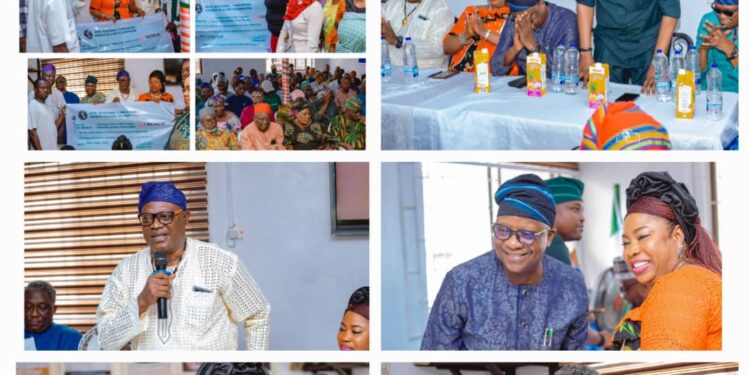 Oyo Lawmaker Hon. Babalola Abiodun Ph.D Rehabilitates School Gate at St. Peter Anglican Primary School, Aremo