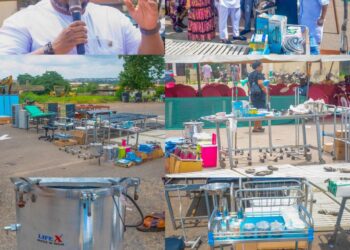 Photos News: Timothy Fulfills Promise, Empowers Local Health Centres in