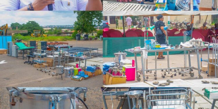 Photos News: Timothy Fulfills Promise, Empowers Local Health Centres in