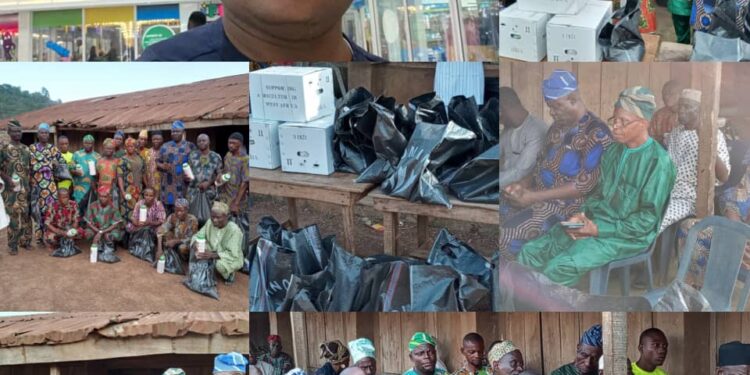 Assembly Hopeful, Yishau Ajibola Aleem Oyinlola Boosts Kajola Farmers with Maize Seeds, Chemicals