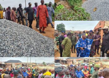 “We Thought They Had Forgotten Us” — Jubilation as Dr. Temitope GLORIOUS Flags Off Reconstruction of Odo Onisebe Bridge
