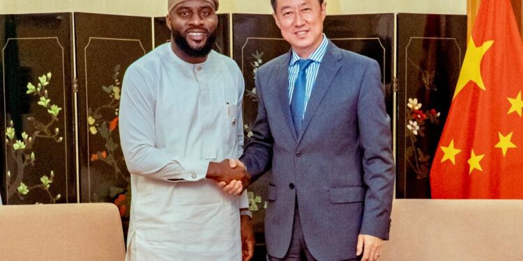 Breaking -Ogundoyin Meets Chinese Envoy, Seeks Support For Full Digitization of State Legislatures, Others*