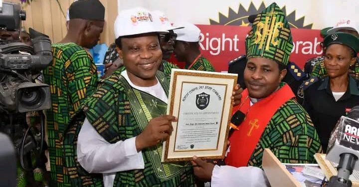 OFFICIAL APPOINTMENT CEREMONY: HON. ENGR. (DR.) REMI OSENI FNSE AS GRAND COMMANDER GENERAL OF ROCOF CORPS*