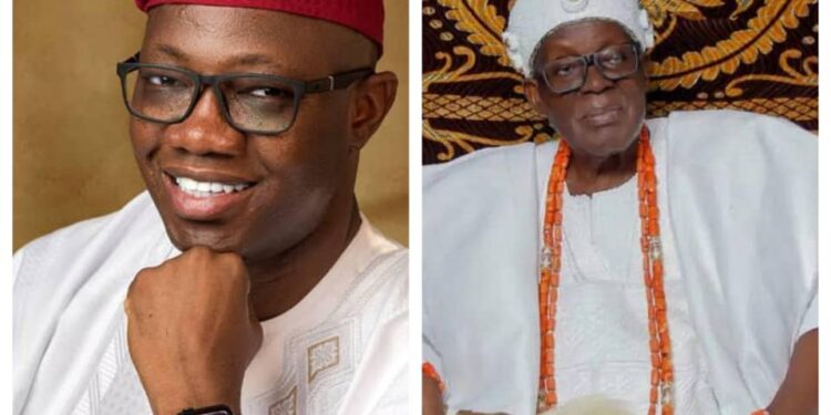 Amofin Beulah Adeoye Felicitates Olubadan, Oba Olakulehin At 90